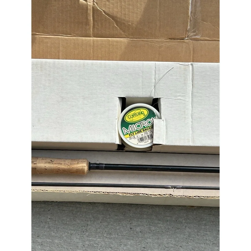 Vintage L.L.Bean Double L 867 Fly Rod 8'6